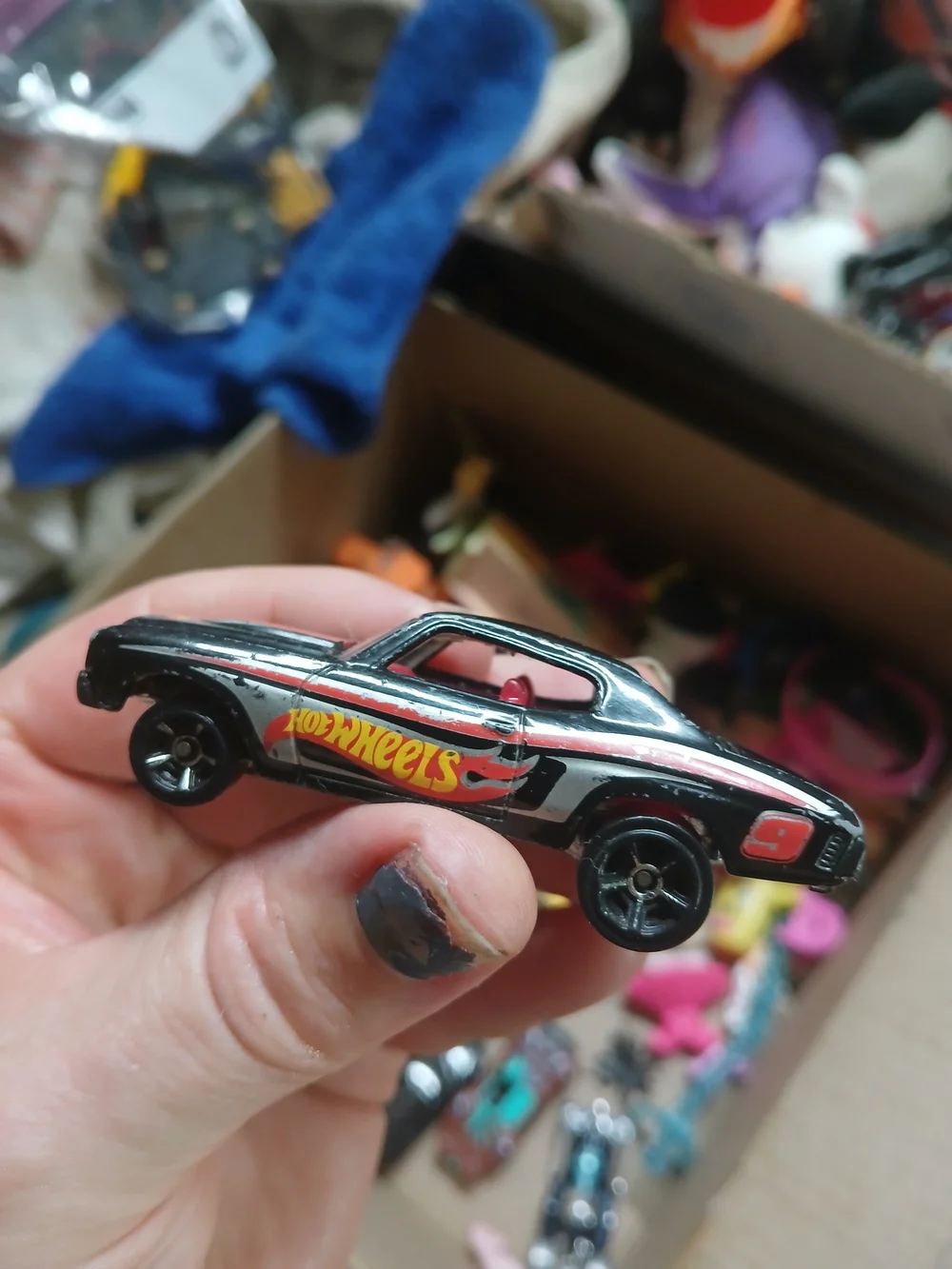 1970 Chevelle SS by Hot Wheels. It is part of the 2012 HW Racing line (Collector